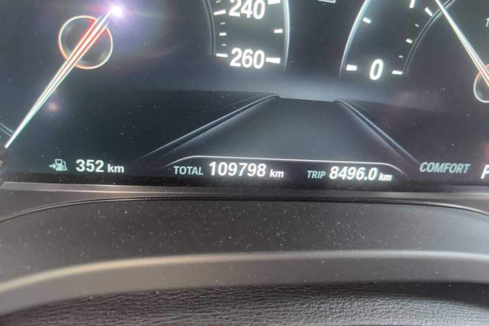 Used BMW X3 2018 xDrive25i M Sport Package China VI Odometer Close Up