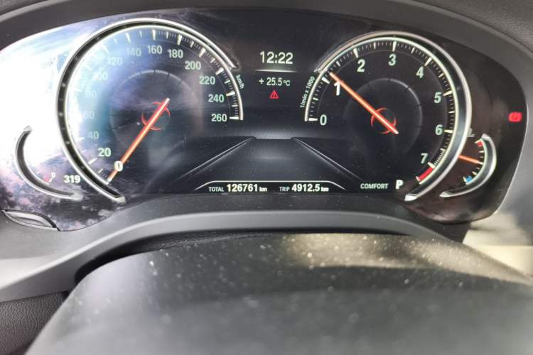 Used BMW X3 2018 xDrive28i M Sport Package China VI Odometer Close Up