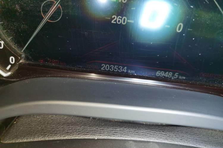 Used BMW X3 2018 xDrive25i M Sport Package China V Odometer Close Up