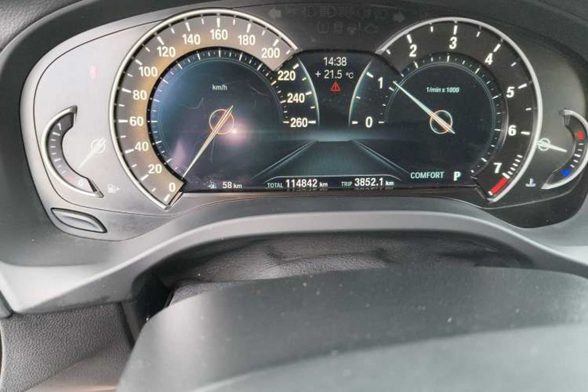 Used BMW X3 2018 xDrive25i M Sport Package China V Odometer Close Up