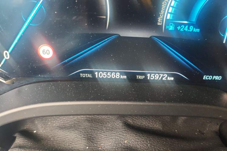 Used BMW X3 2018 xDrive25i Luxury Package China V Odometer Close Up