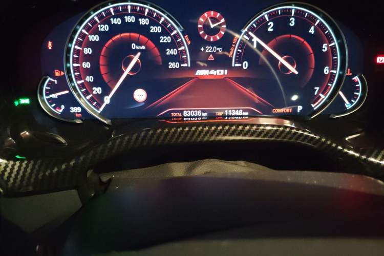 Used BMW X3 2018 xDrive30i Luxury Edition M Sport Package China VI Odometer Close Up