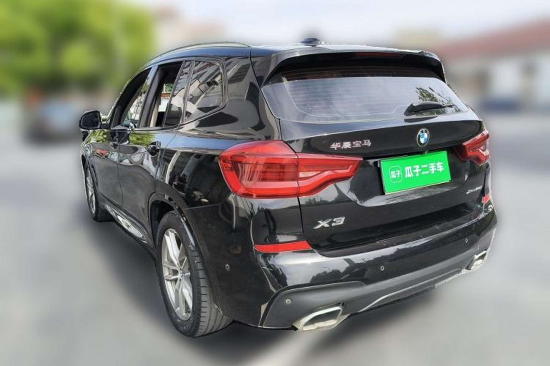 Used BMW X3 2018 xDrive25i M Sport Package China V Rear Left 45 Deg