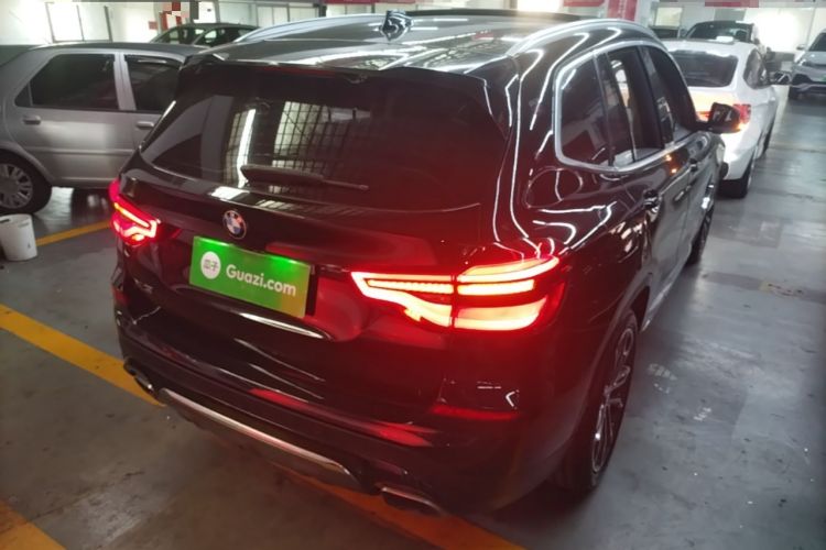 Used BMW X3 2018 xDrive25i Luxury Package China VI Emission Standard Rear Right 45 Deg