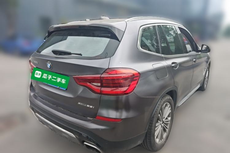 Used BMW X3 2018 xDrive28i Luxury Package China VI Emission Standard Rear Right 45 Deg