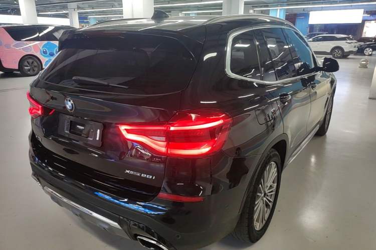 Used BMW X3 2018 xDrive28i Luxury Package China VI Emission Standard Rear Right 45 Deg