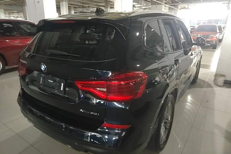 Used BMW X3 2018 xDrive30i Luxury Edition M Sport Package China VI Rear Right 45 Deg