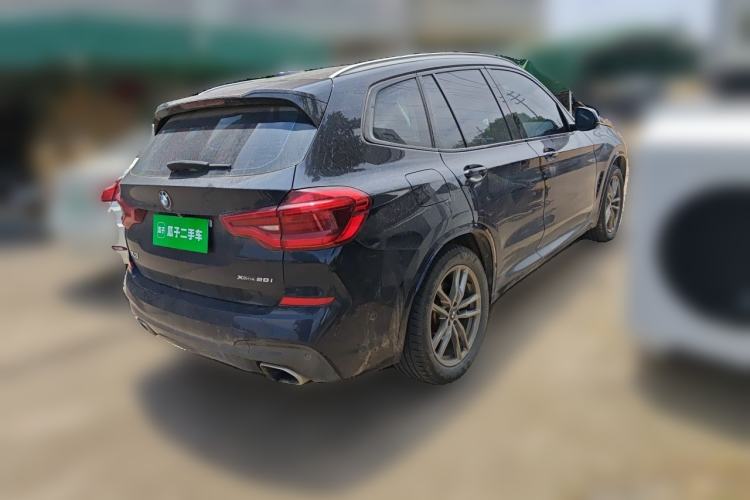 Used BMW X3 2018 xDrive28i M Sport Package China V Emission Standard Rear Right 45 Deg