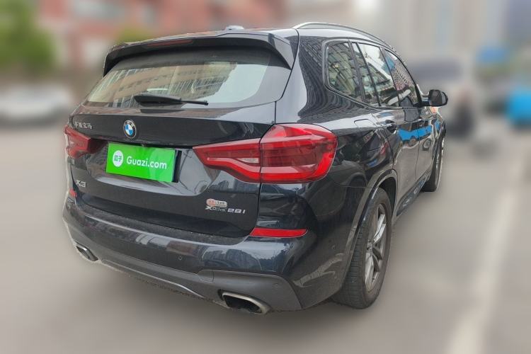 Used BMW X3 2018 xDrive28i M Sport Package China V Emission Standard Rear Right 45 Deg