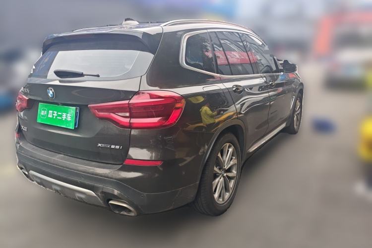 Used BMW X3 2018 xDrive25i Luxury Package China V Rear Right 45 Deg