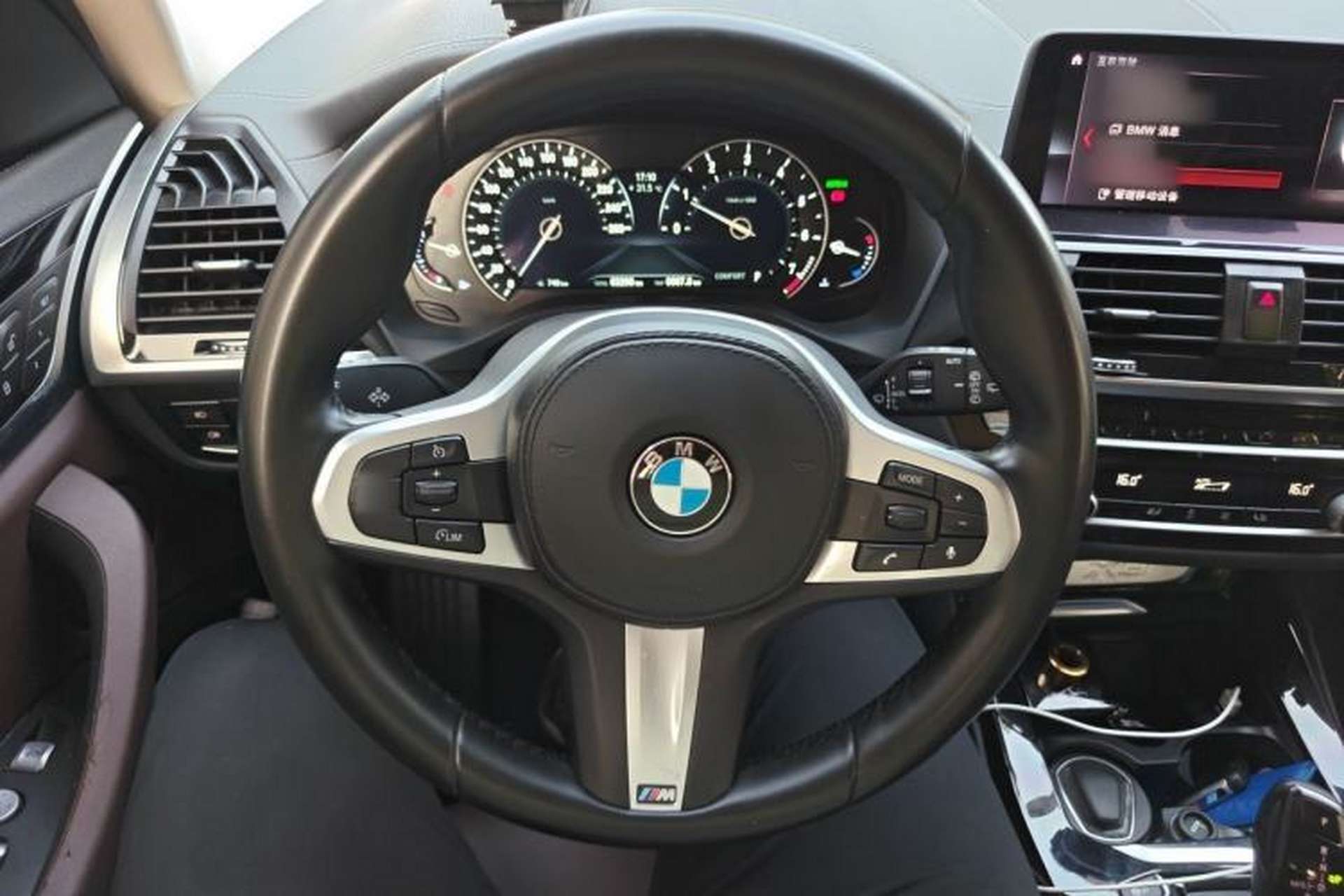 Used BMW X3 2018 xDrive25i M Sport Package China VI Steering Wheel