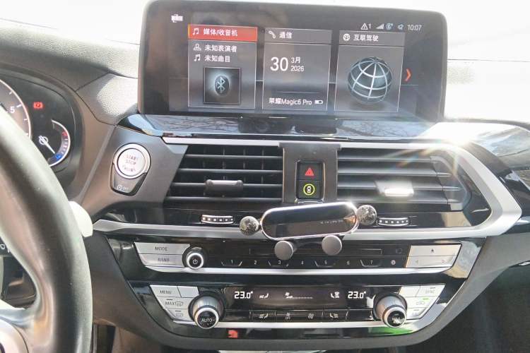 Used BMW X3 2018 xDrive25i M Sport Package China VI Audio And AC Panel