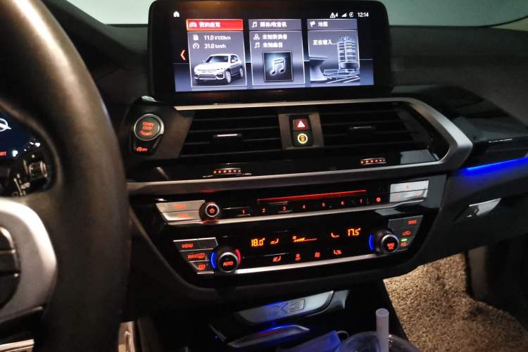 Used BMW X3 2018 xDrive25i M Sport Package China VI Audio And AC Panel