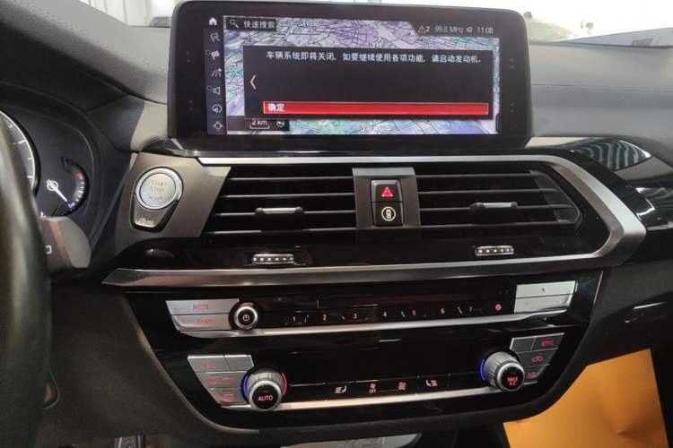 Used BMW X3 2018 xDrive25i M Sport Package China V Audio And AC Panel