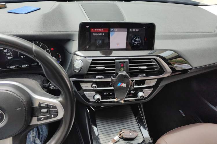 Used BMW X3 2018 xDrive25i M Sport Package China VI Audio And AC Panel