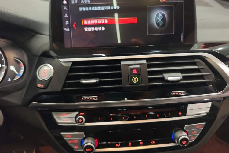 Used BMW X3 2018 xDrive25i M Sport Package China VI Audio And AC Panel