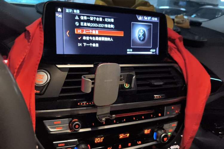 Used BMW X3 2018 xDrive28i M Sport Package China VI Audio And AC Panel