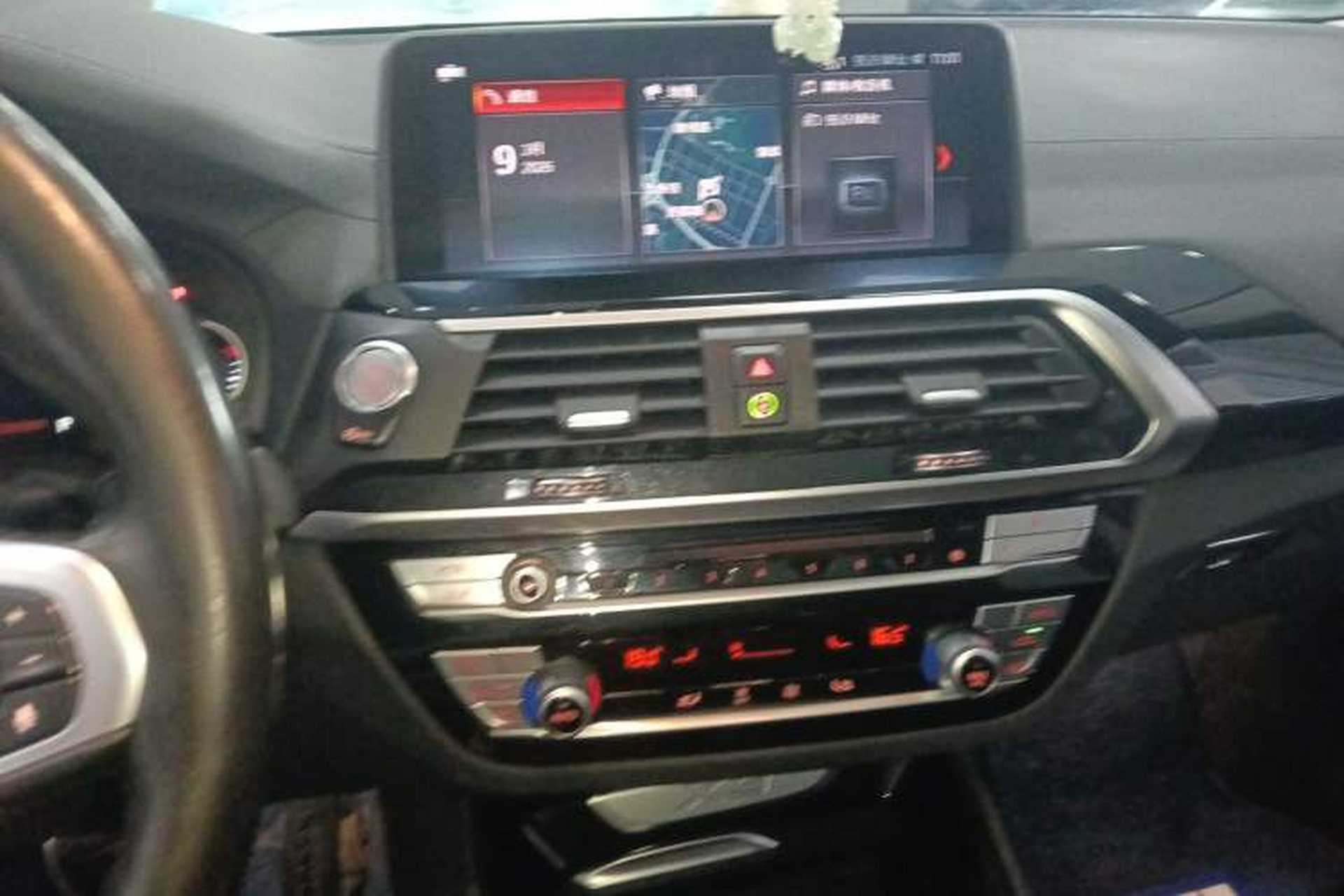 Used BMW X3 2018 xDrive25i M Sport Package China VI Audio And AC Panel