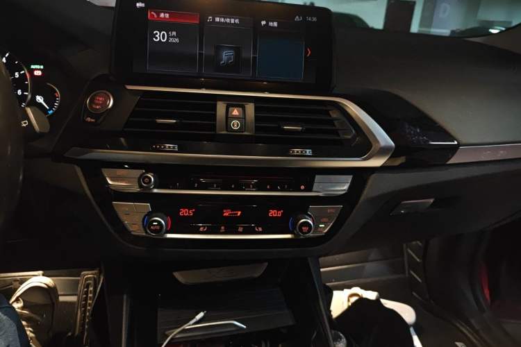 Used BMW X3 2018 xDrive25i M Sport Package China V Audio And AC Panel
