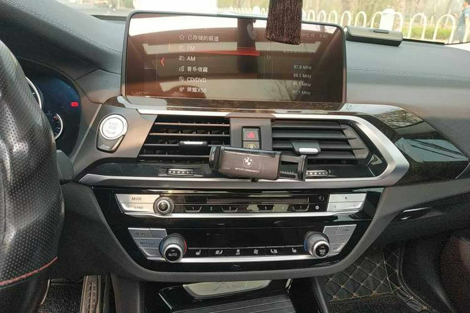 Used BMW X3 2018 xDrive30i Luxury Edition M Sport Package China VI Audio And AC Panel