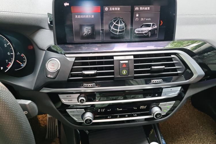 Used BMW X3 2018 xDrive28i M Sport Package China VI Audio And AC Panel