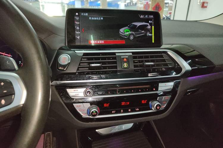 Used BMW X3 2018 xDrive28i M Sport Package China VI Audio And AC Panel