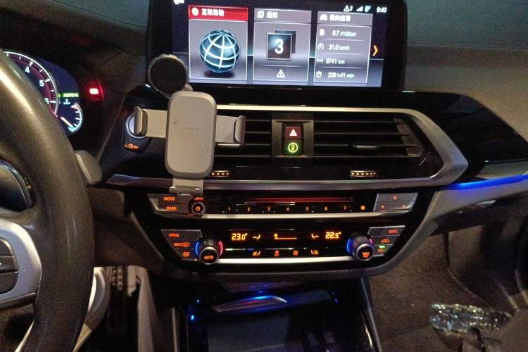 Used BMW X3 2018 xDrive28i M Sport Package China VI Audio And AC Panel