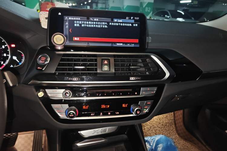 Used BMW X3 2018 xDrive25i Luxury Package China V Audio And AC Panel