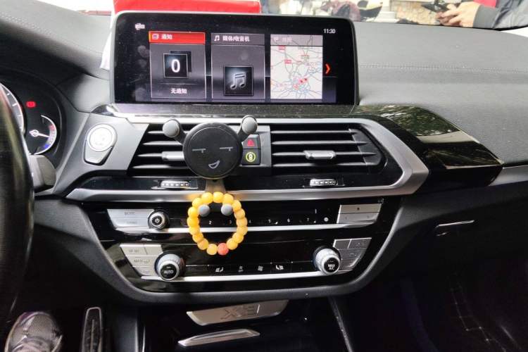 Used BMW X3 2018 xDrive25i M Sport Package China VI Audio And AC Panel