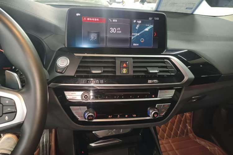 Used BMW X3 2018 xDrive28i M Sport Package China VI Audio And AC Panel
