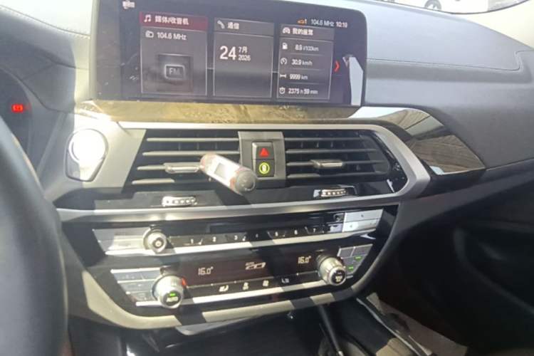 Used BMW X3 2018 xDrive30i Luxury Model M Sport Package China V Audio And AC Panel