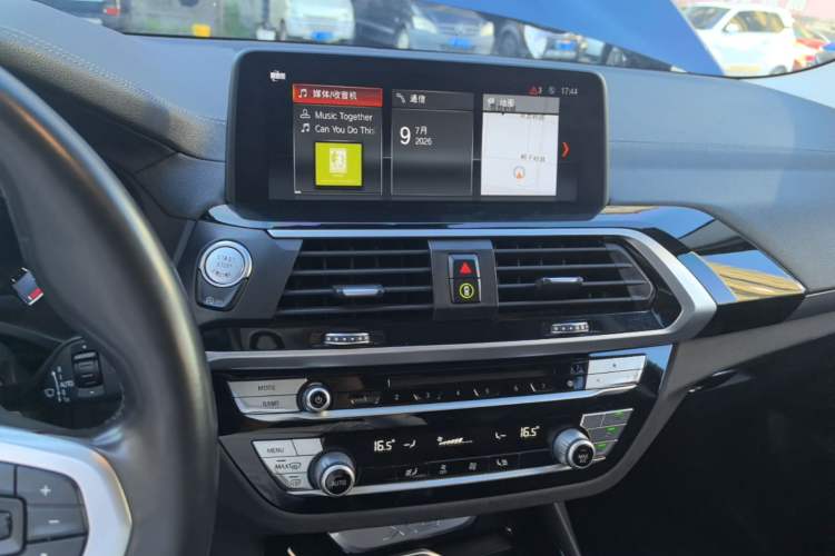 Used BMW X3 2018 xDrive25i M Sport Package China V Audio And AC Panel