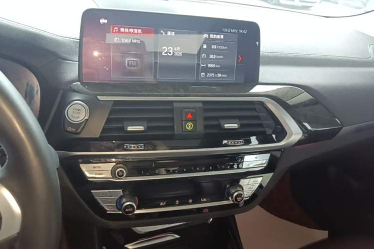 Used BMW X3 2018 xDrive30i Luxury Model M Sport Package China V Audio And AC Panel