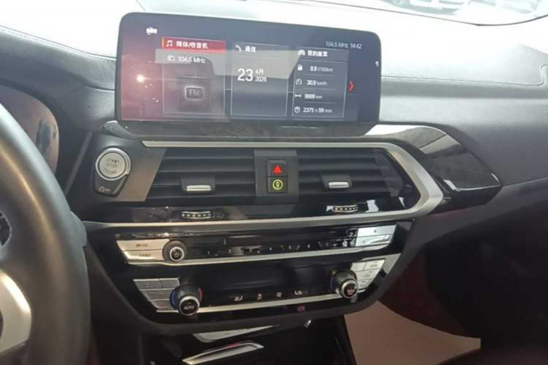 Used BMW X3 2018 xDrive30i Luxury Model M Sport Package China V Audio And AC Panel