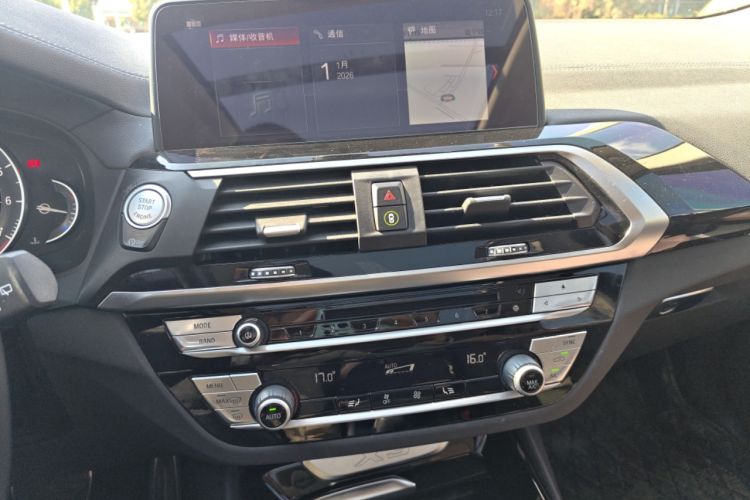 Used BMW X3 2018 xDrive25i Luxury Package China V Audio And AC Panel