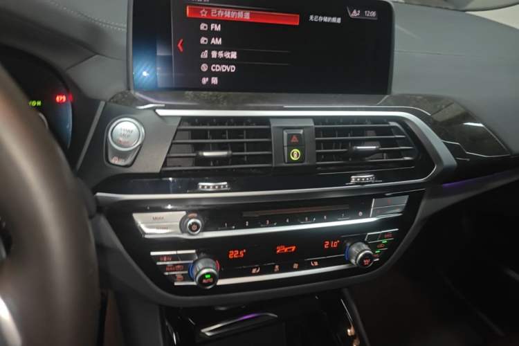 Used BMW X3 2018 xDrive30i Luxury Edition M Sport Package China VI Audio And AC Panel