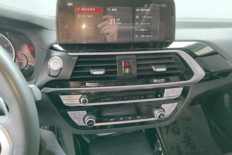 Used BMW X3 2018 xDrive28i M Sport Package China VI Audio And AC Panel
