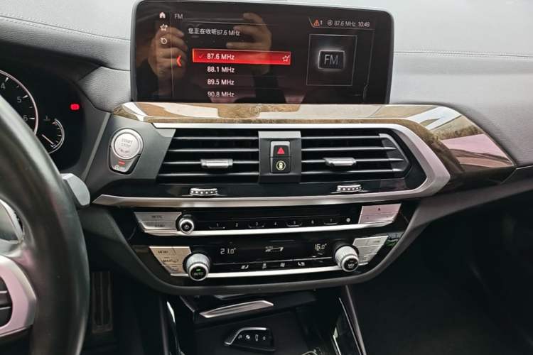 Used BMW X3 2018 xDrive28i M Sport Package China VI Audio And AC Panel