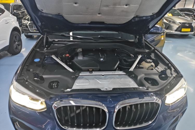 Used BMW X3 2018 xDrive28i M Sport Package China VI Engine Bay