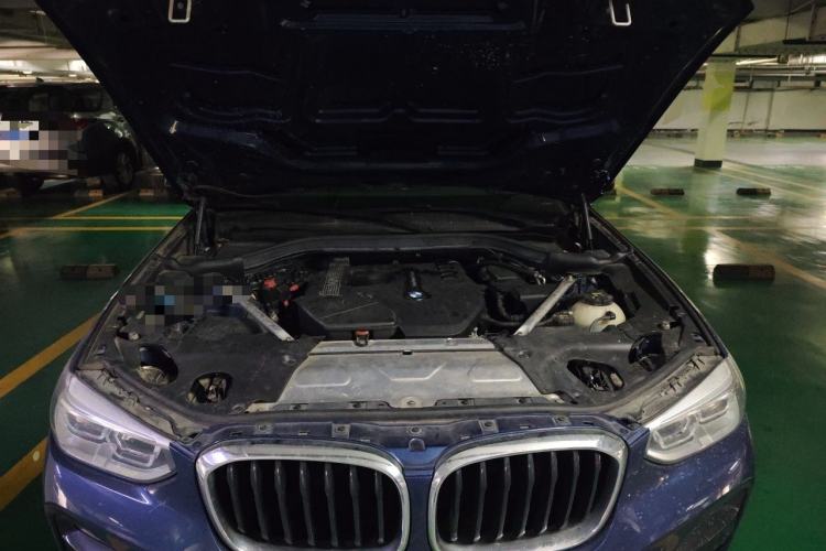 Used BMW X3 2018 xDrive25i M Sport Package China VI Engine Bay