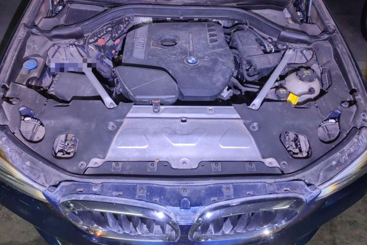 Used BMW X3 2018 xDrive25i M Sport Package China VI Engine Bay