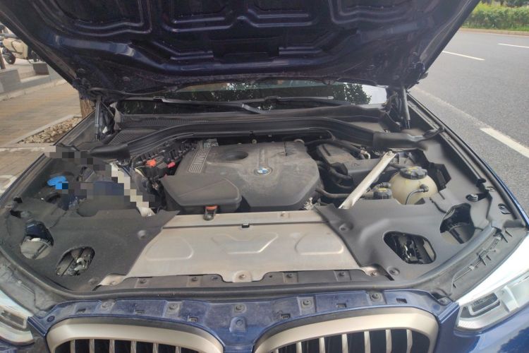 Used BMW X3 2018 xDrive30i Luxury Edition M Sport Package China VI Engine Bay