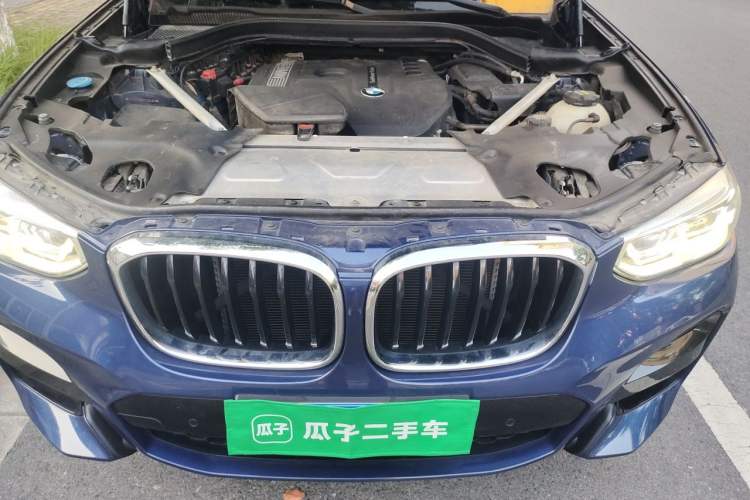 Used BMW X3 2018 xDrive25i M Sport Package China VI Engine Bay