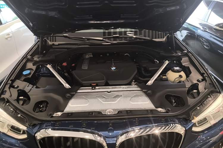 Used BMW X3 2018 xDrive30i Luxury Edition M Sport Package China VI Engine Bay