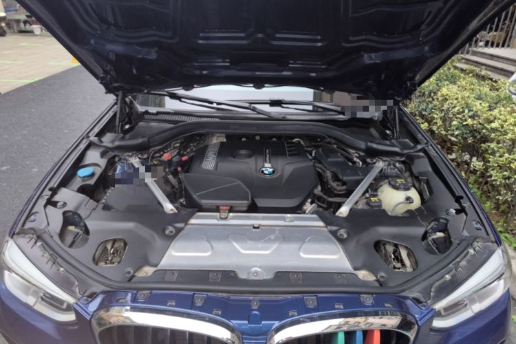 Used BMW X3 2018 xDrive30i Luxury Edition M Sport Package China VI Engine Bay