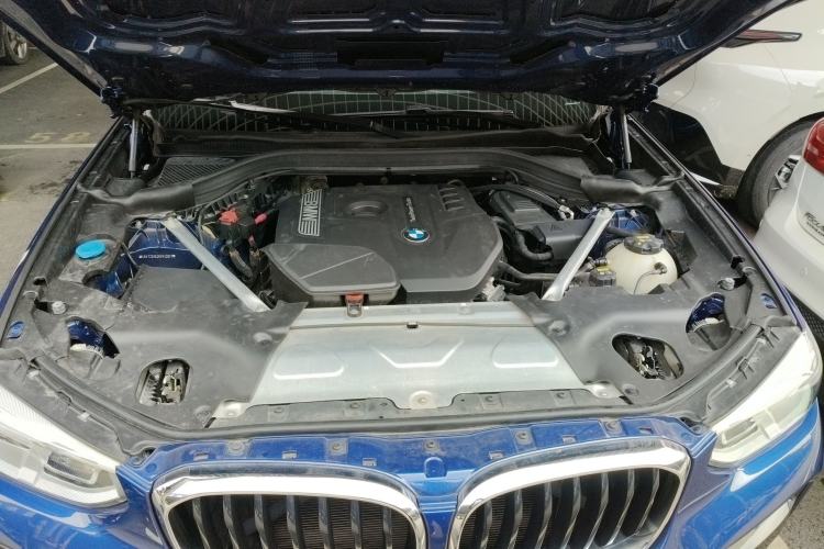Used BMW X3 2018 xDrive28i M Sport Package China VI Engine Bay