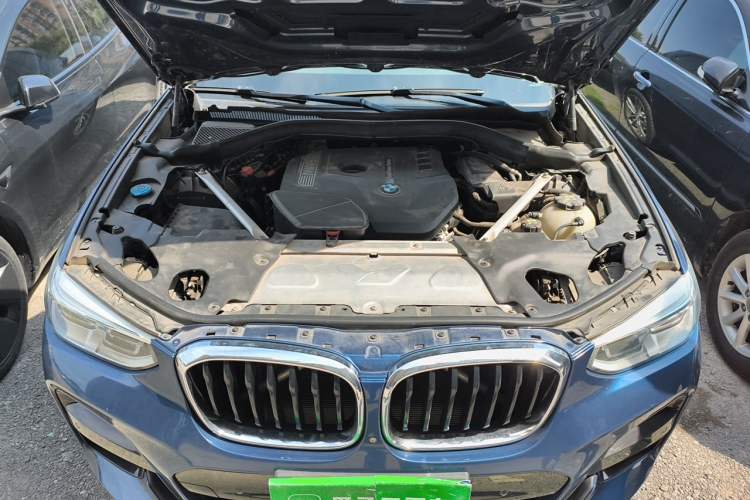 Used BMW X3 2018 xDrive30i Luxury Edition M Sport Package China VI Engine Bay