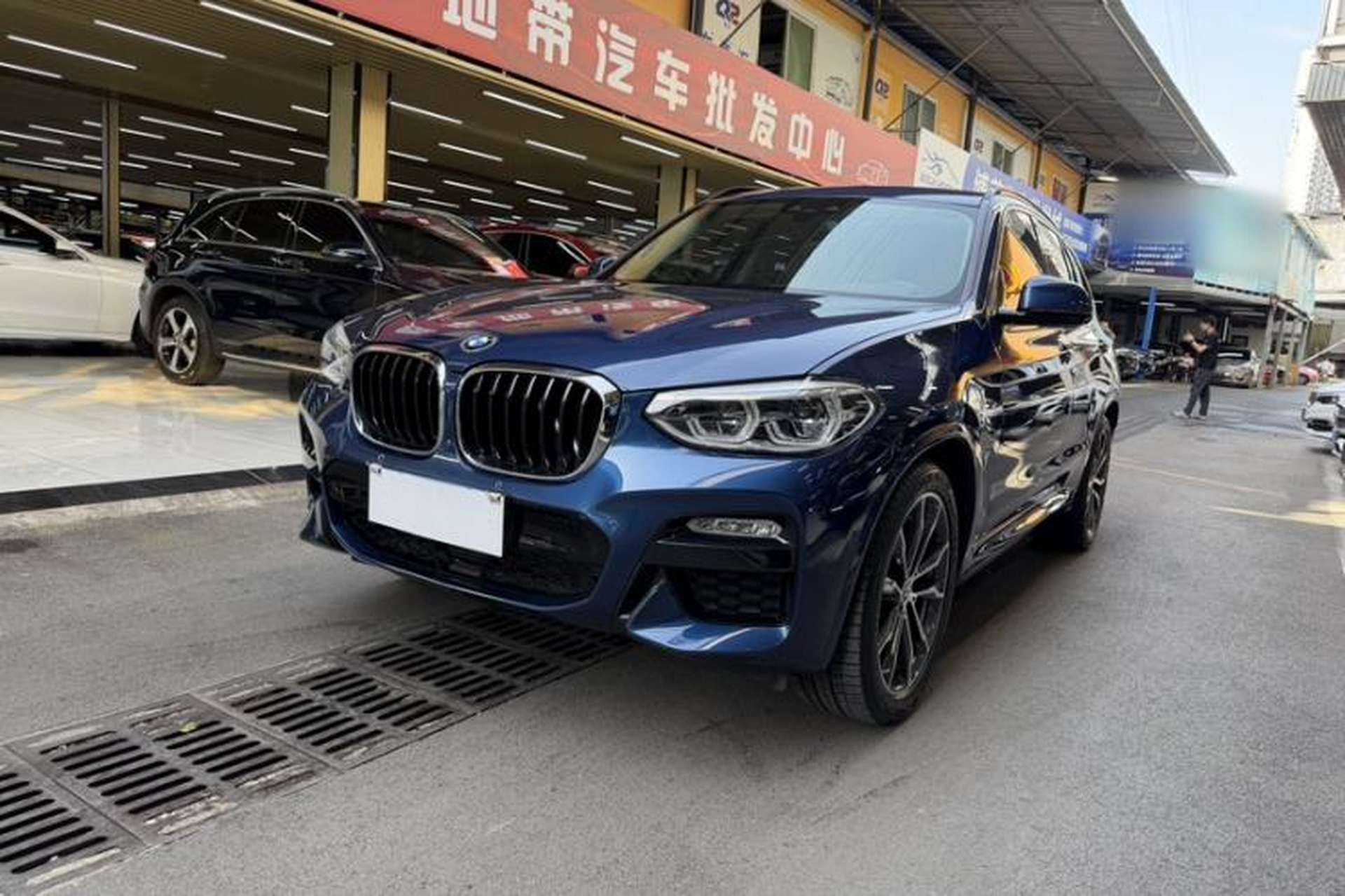 Used BMW X3 2018 xDrive30i Luxury Model with M Sport Package China V Emission Standard Front Left 45 Deg