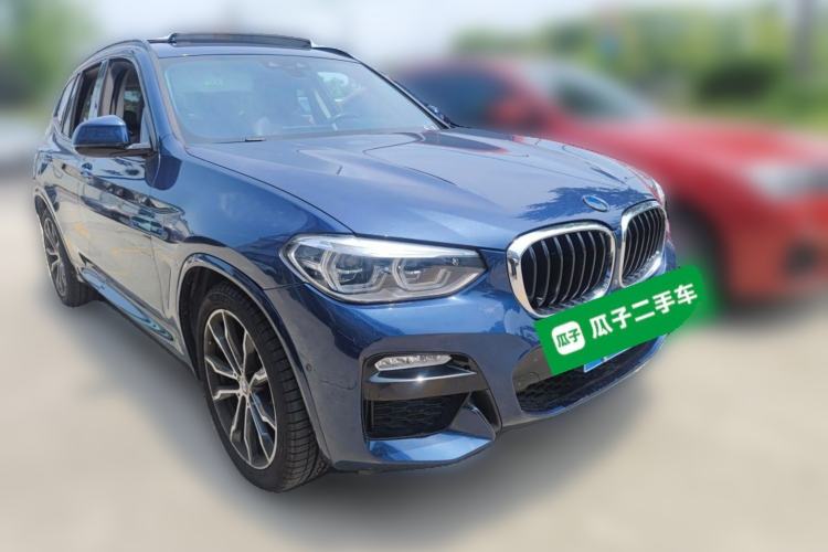 Used BMW X3 2018 xDrive30i Luxury Model with M Sport Package China V Emission Standard Front Right 45 Deg