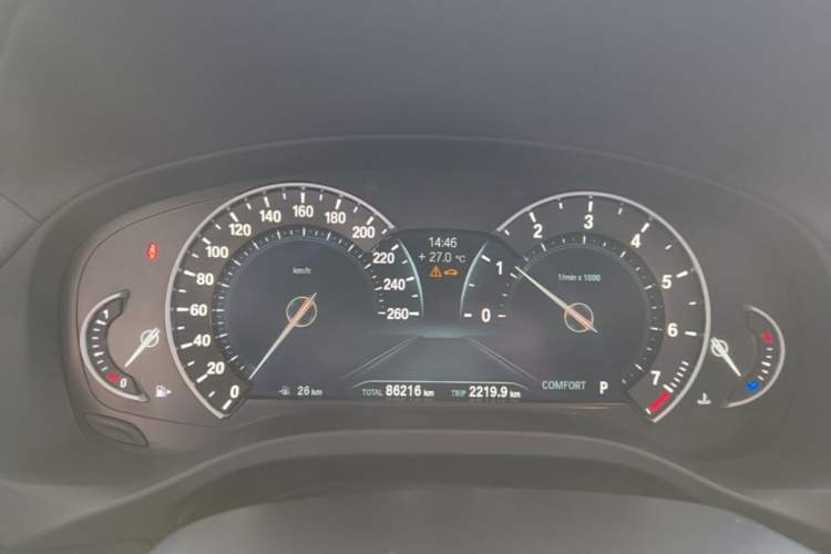 Used BMW X3 2018 xDrive25i M Sport Package China VI Instrument Cluster